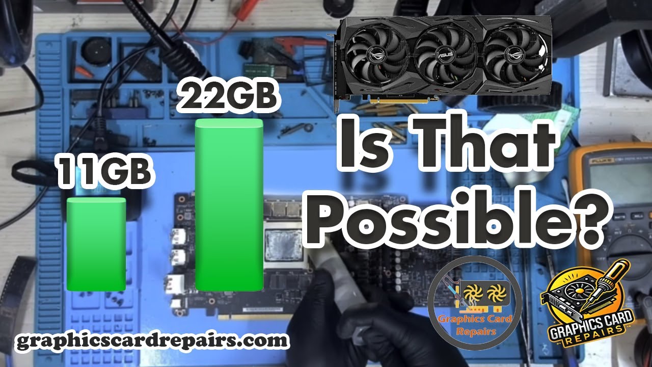 How to Upgrade Your Asus RTX 2080 Ti Memory from 11GB to 22GB