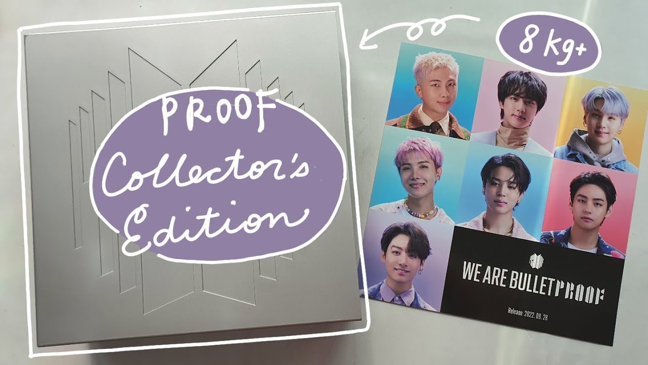 UNBOXING BTS PROOF COLLECTOR