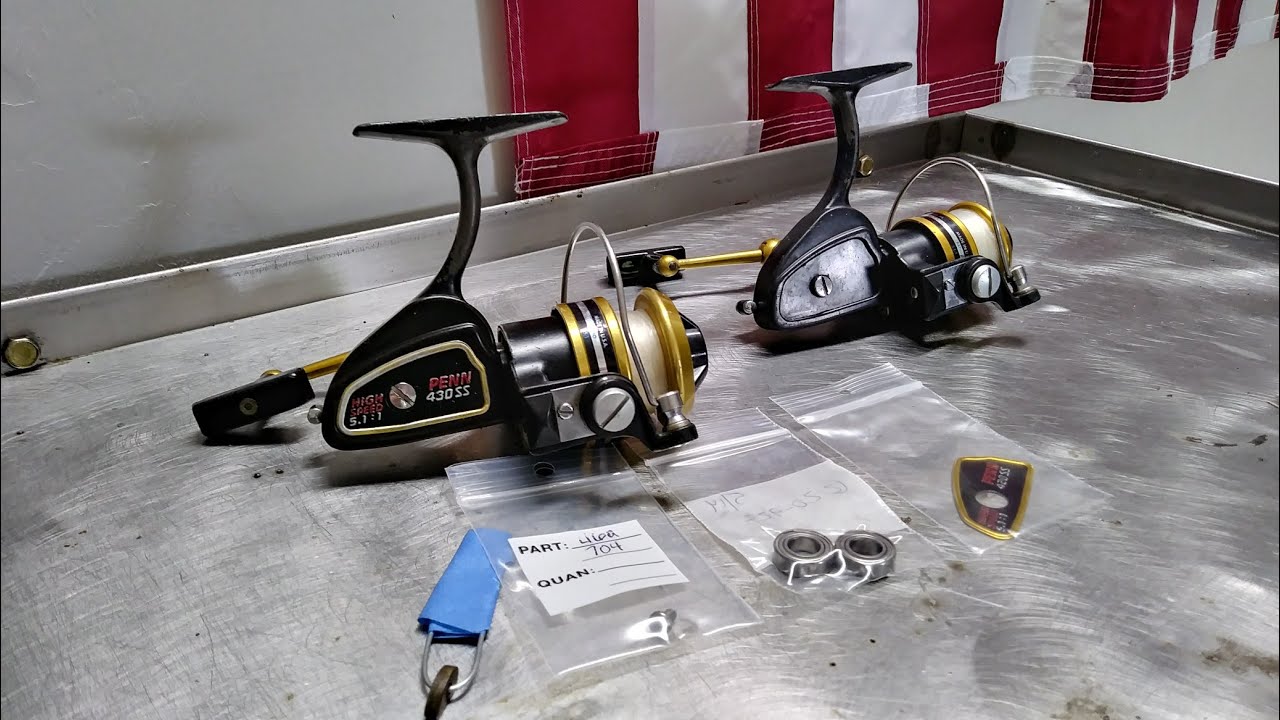 Penn 420ss/430ss Disassembly and Cleaning - YouTube