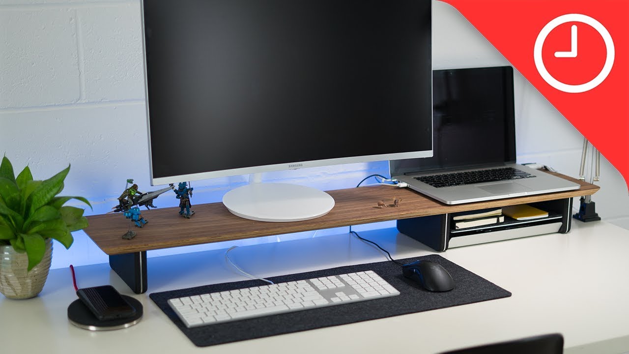 Grovemade Desk Shelf Review: Give your desk a lvl up! - YouTube