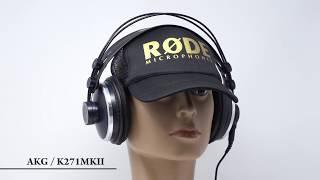 AKG（エーケージー）/ K271MKII 密閉型モニターヘッドホン 3年保証