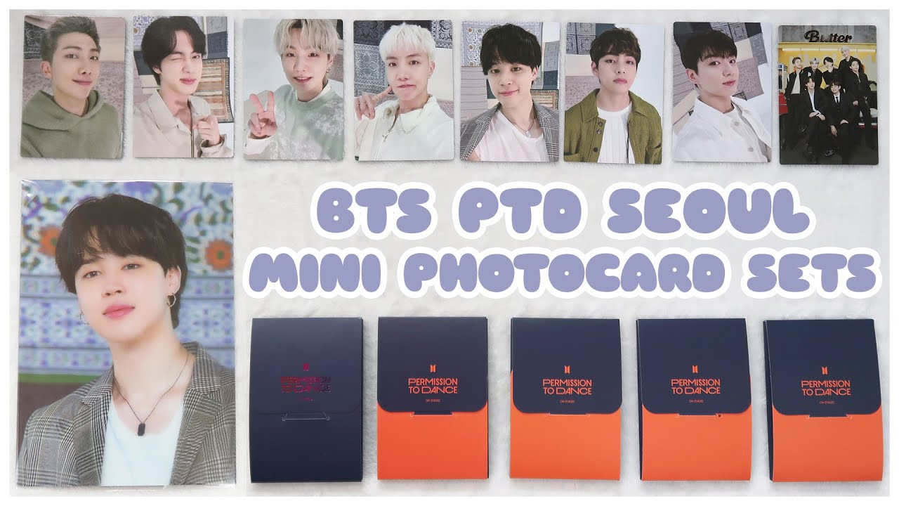 ✨ unboxing bts permission to dance seoul 2022 merch - mini