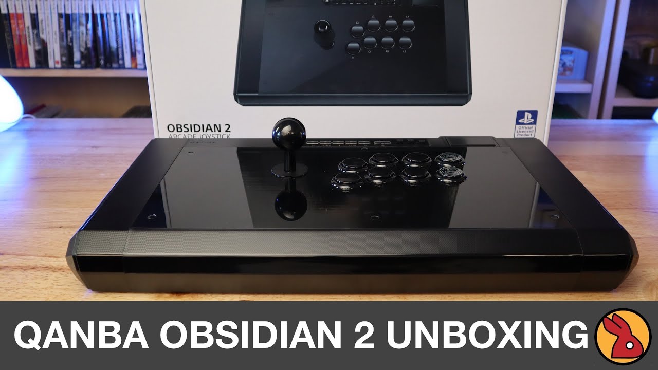 Qanba Obsidian 2 Fightstick Unboxing - YouTube