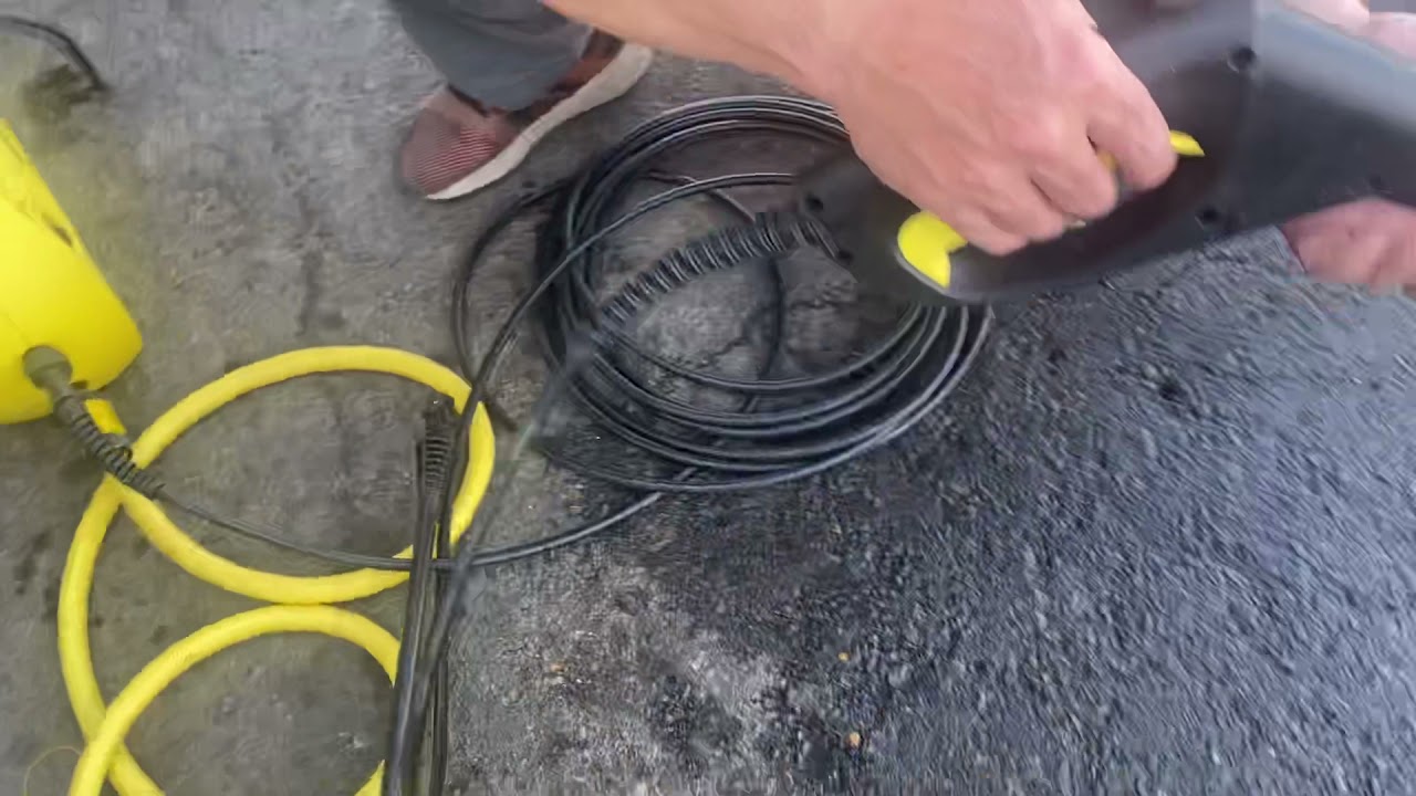 ケルヒャー 高圧洗浄機 JTK22 - YouTube