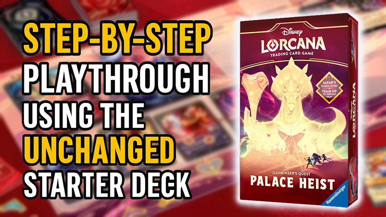 ソロでディズニー・ロルカナ「ジャファーの宮殿強奪」プレイのステップ