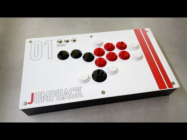碧井工房】スト6向け新レバーレス JumpHack 01を自作してみるよー