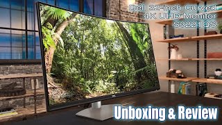 Dell 32-inch S3221QS Curved 4K UHD Monitor | Unboxing and Review