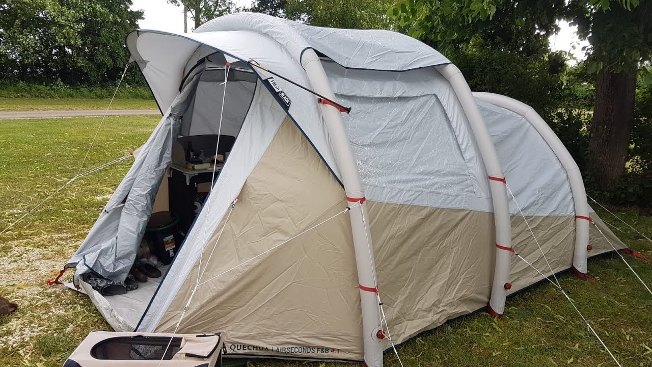 Quechua Air Seconds 4.1 Tent Review | The Ultimate Family Camping