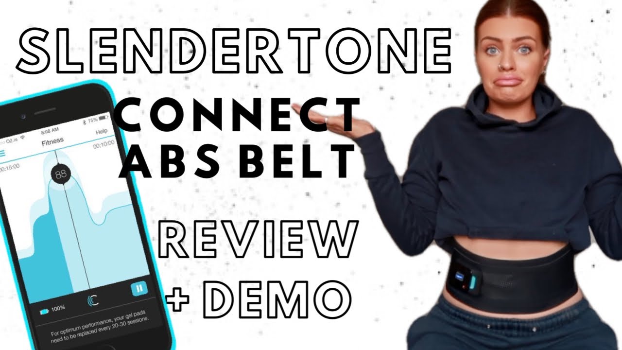 Slendertone Connect Abs Belt - REVIEW + DEMO 💪🏼 with app