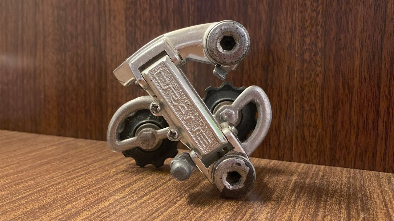 シマノ クレーンのリアディレイラー - YouTube