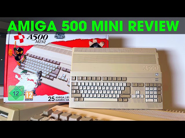 Amiga A500 Mini Full Review - Every Game, Demos & Workbench - YouTube