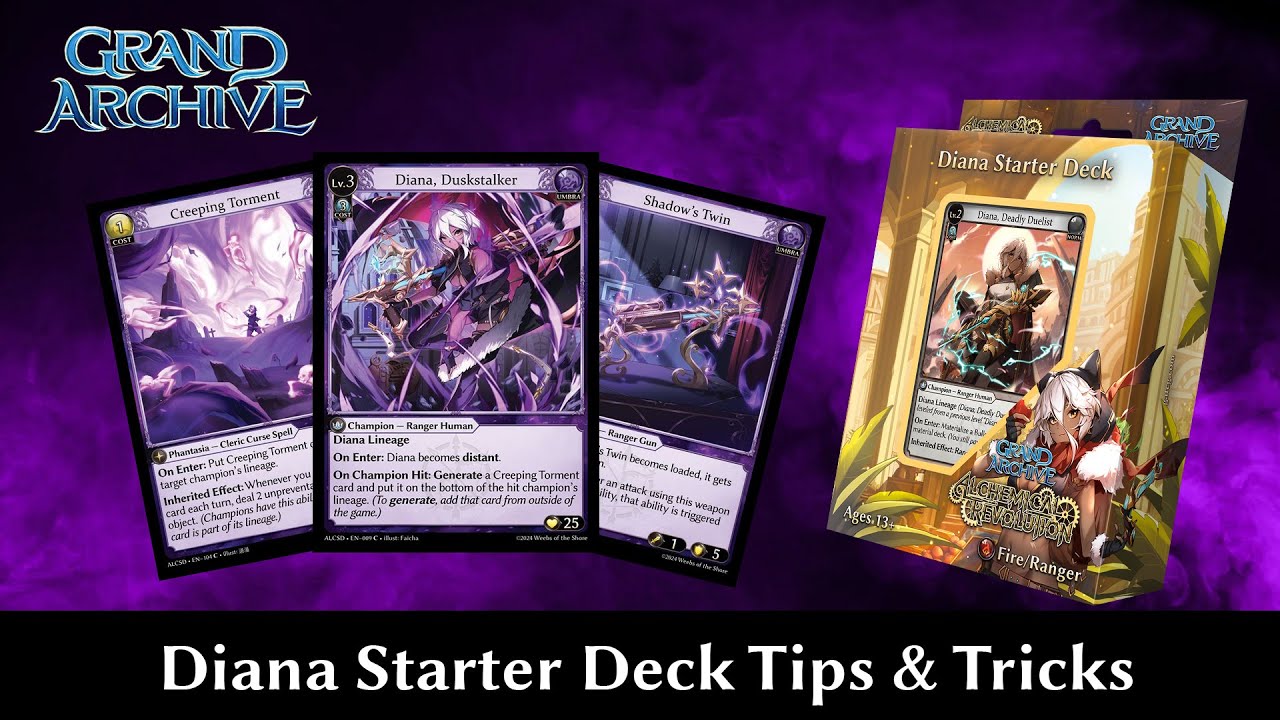 Diana Starter Deck Tips & Tricks Guide | Grand Archive TCG