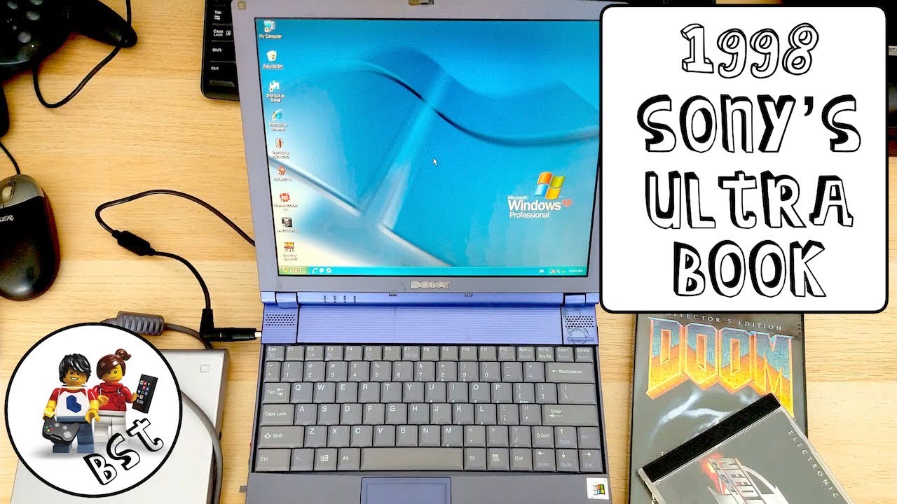 Sony Vaio PCG-Z505R UltraBook Overview (Running Windows XP with