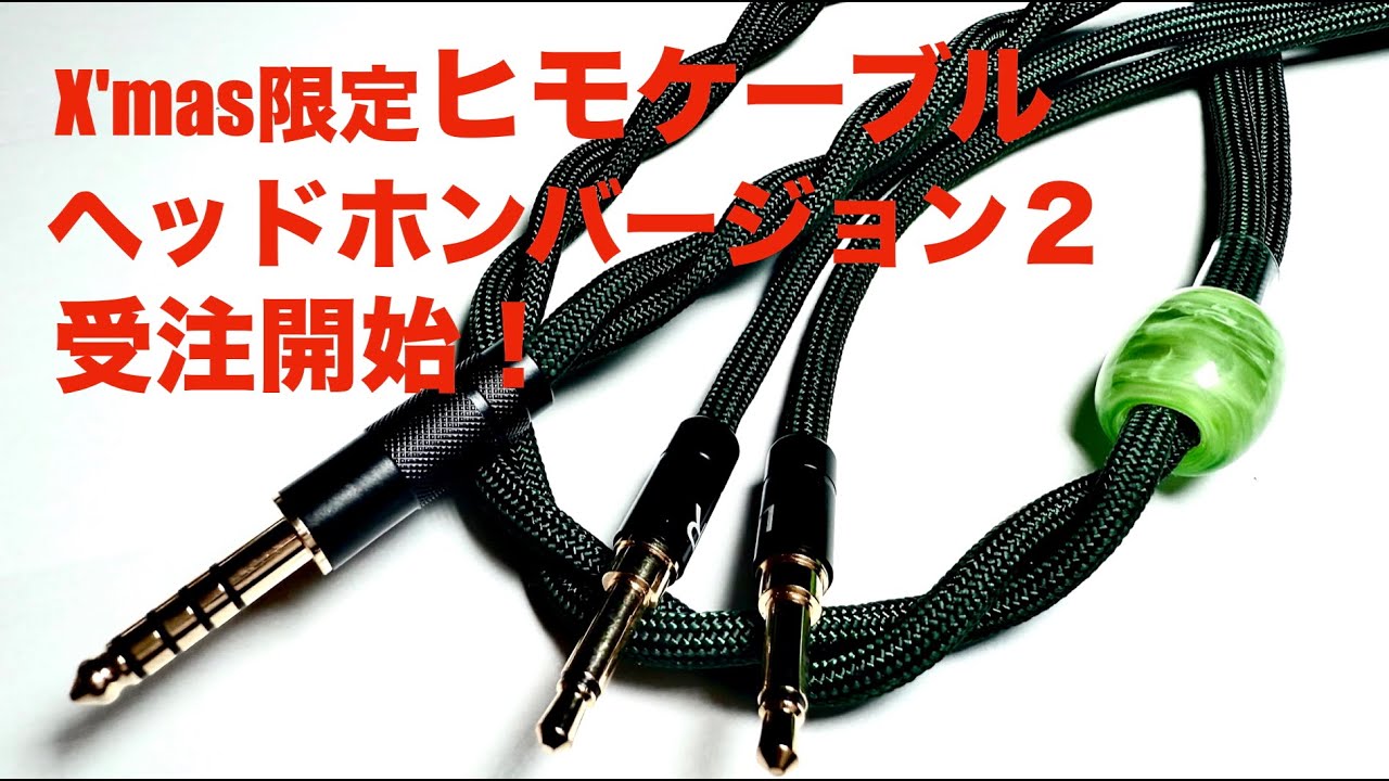 受注開始＆詳細＆レビュー】ご要望に応えて今年もクリスマスケーブル