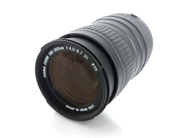 SIGMA ZOOM 100-300mm F4.5-6.7 DL for Canon EF Mount - YouTube