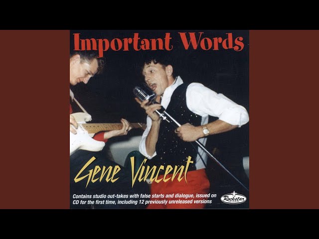 ミスター・ロンリネス ジーン・ヴィンセント EP Gene Vincent - Mister