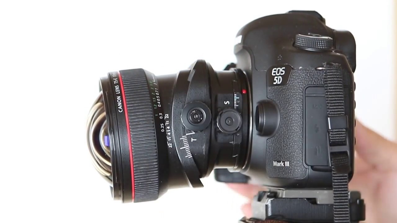 Canon キヤノン TS-E17mm F4L 建築用シフトレンズ紹介（チルト） 建築