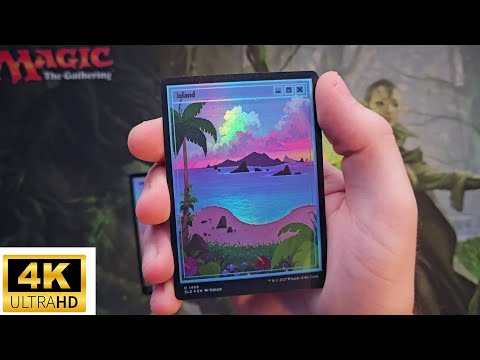 MTG Secret Lair PixelLands_v02.jpg Foil Edition Unboxing! (And a