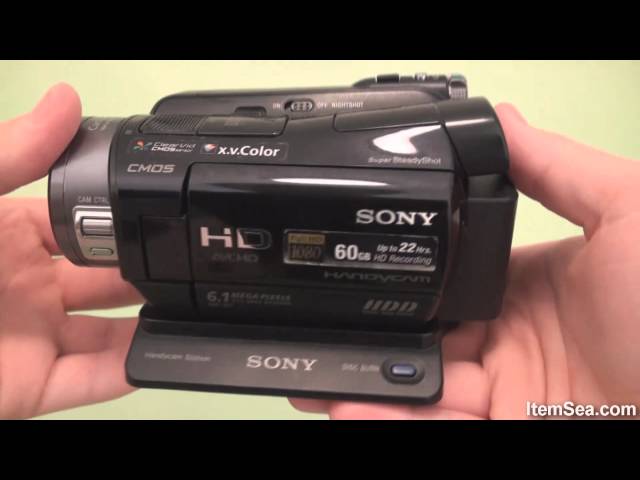 Sony HDR SR7 AVCHD 6 1MP 60GB High Definition Hard Disk Drive