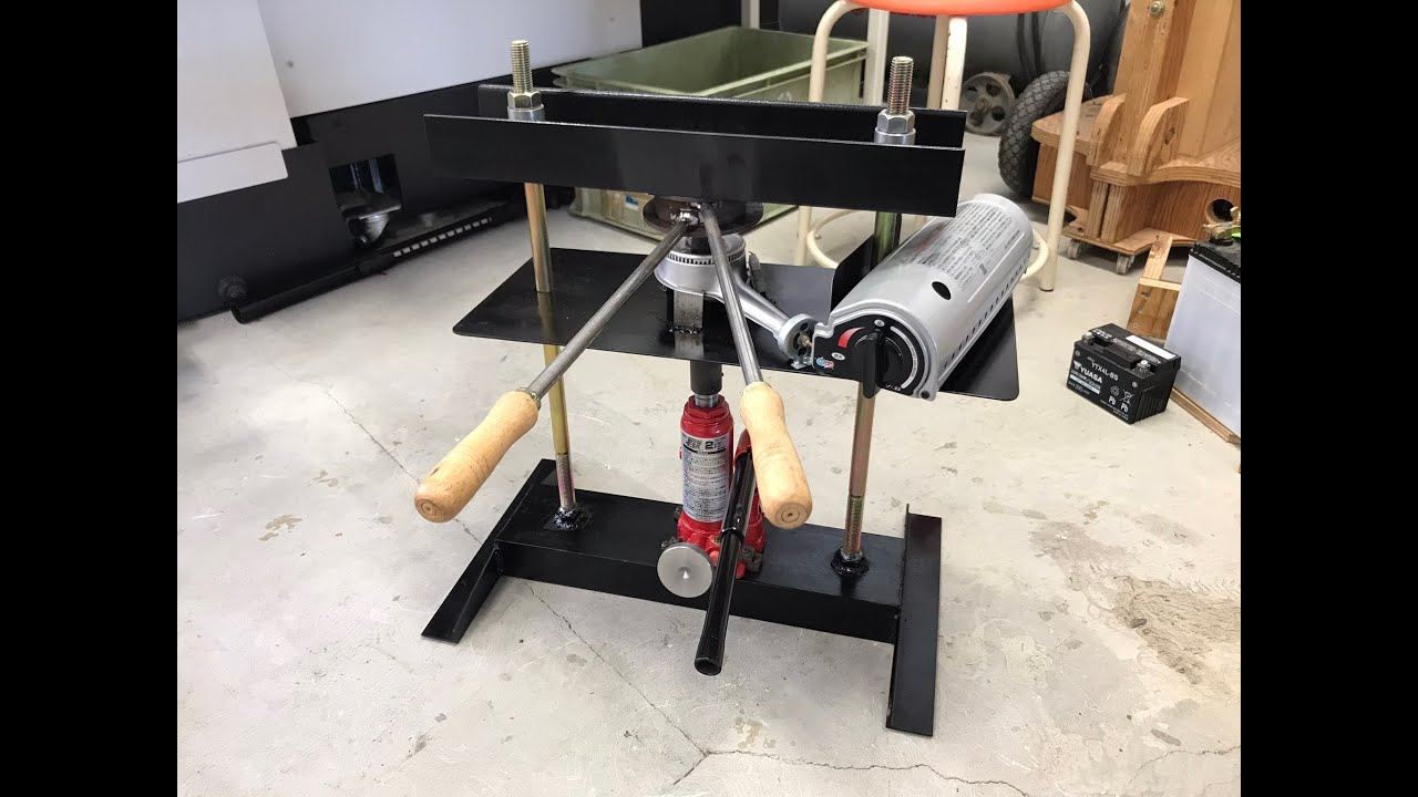 ポンせんべいマシンの開発 - YouTube