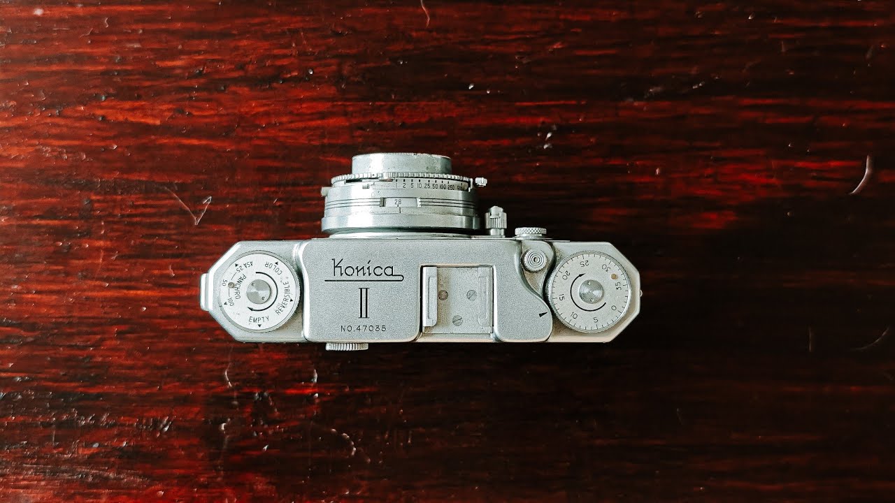 Konica II: An attractive camera, though not recommended for