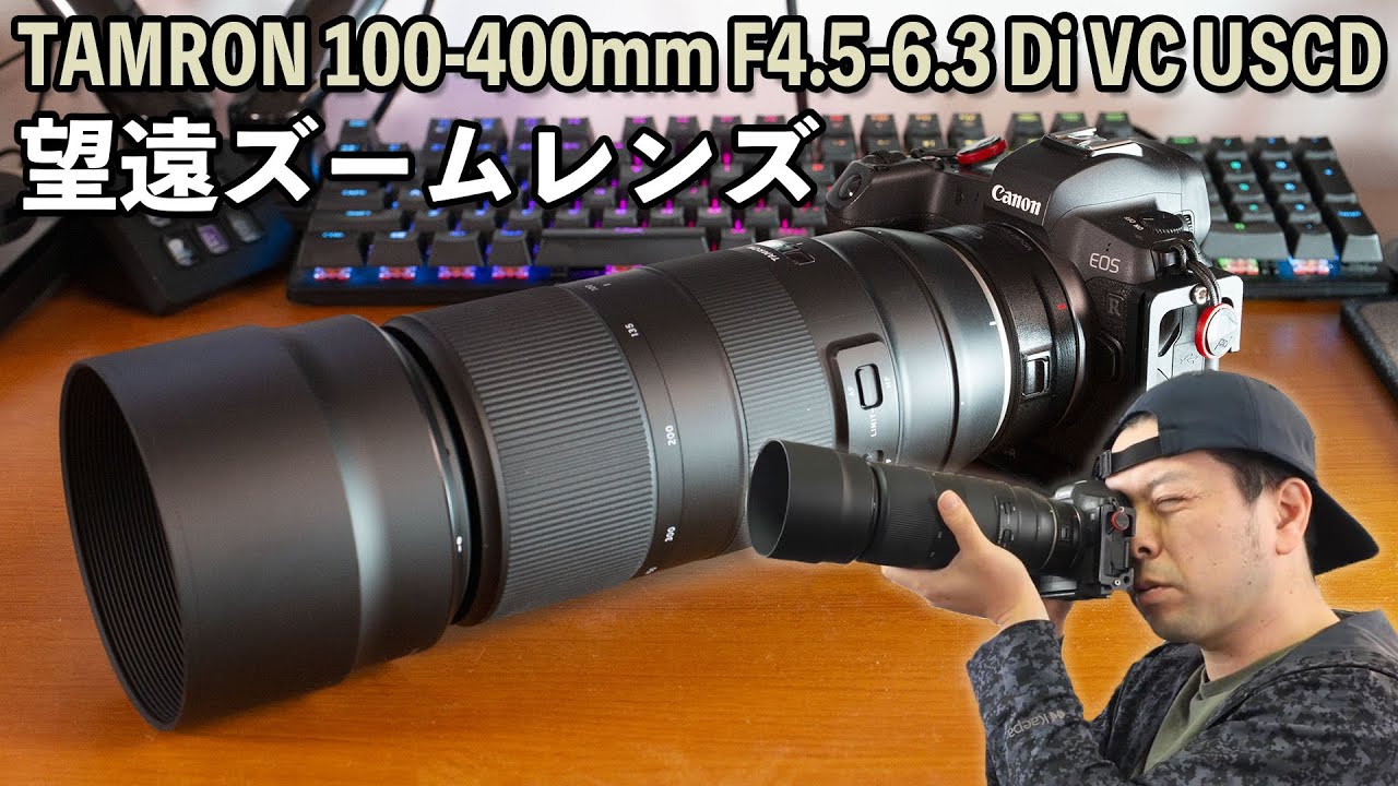 カメラ】TAMRON 100-400mmF4.5-6.3 Di VC USDを使う！鳥を撮りたい