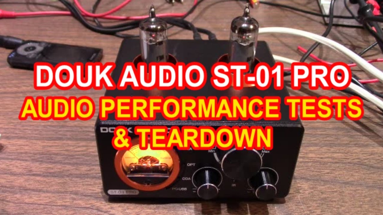 DOUK AUDIO ST-01 Pro amplifier performance tests with teardown