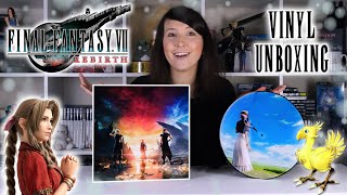 Final Fantasy VII Rebirth ~ Vinyl Record Unboxing Review ~ Square