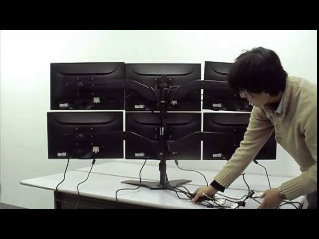 液晶モニターアーム「B149 TS746A」(HIGH GRADE) - YouTube