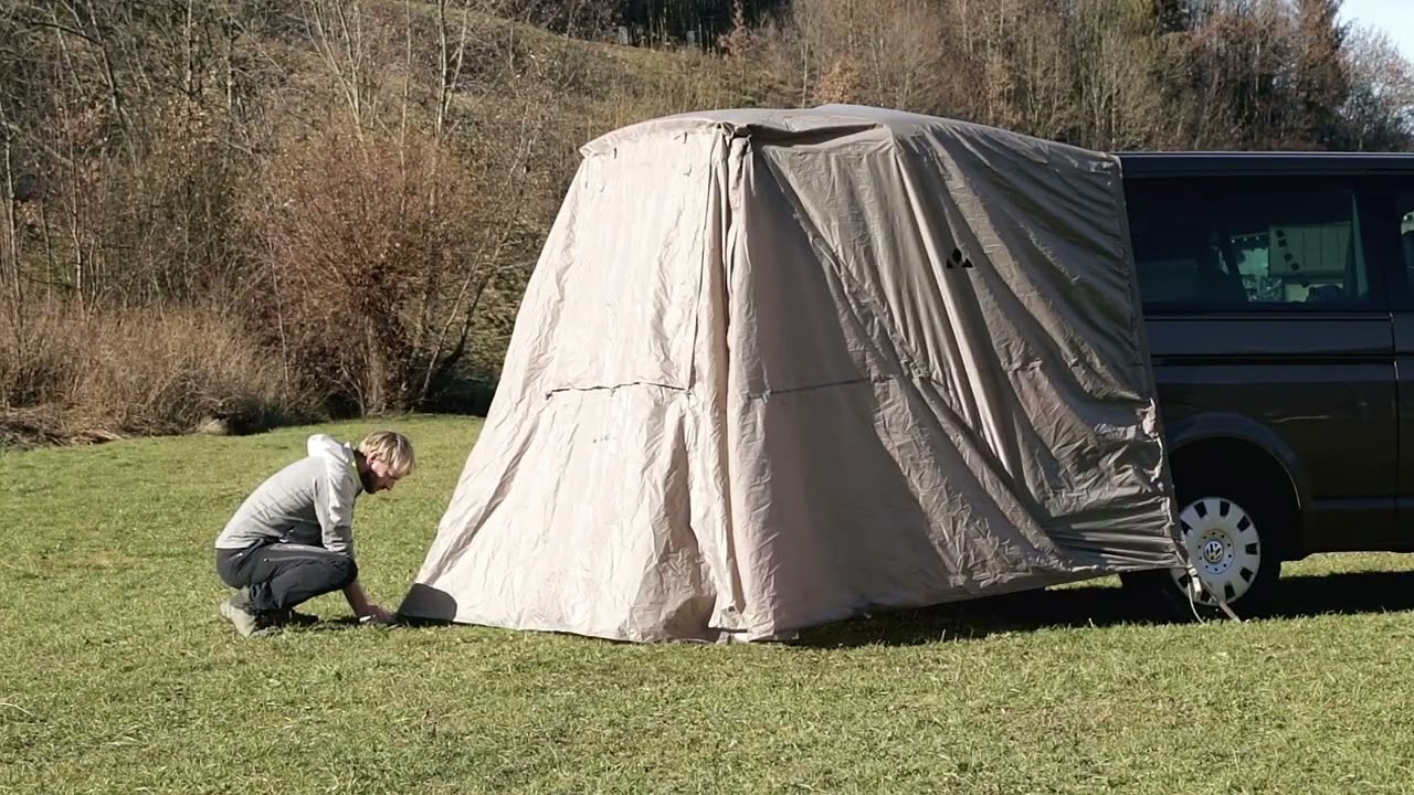 VAUDE カーサイドテント Drive Van Trunk (ドライブバン トランク) 2