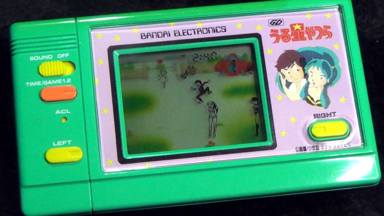 レトロ 電子ゲーム】バンダイ ゲームデジタル うる星やつら ラムちゃん