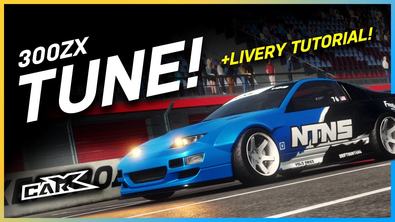 300ZX - PRO/VDS Tune & Livery Tutorial!! Car X Drift Racing (NEW