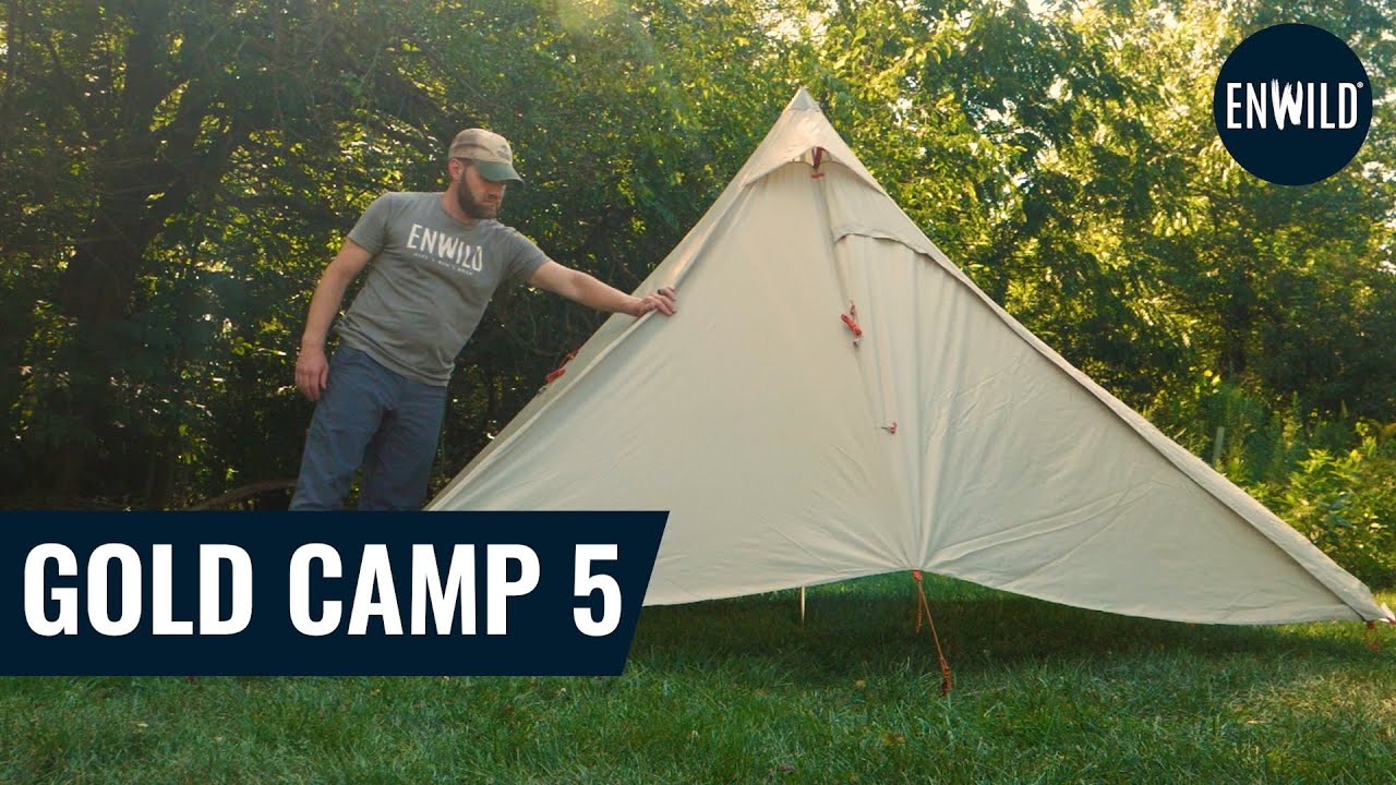 Big Agnes Gold Camp 5 Tarp Shelter Review - YouTube