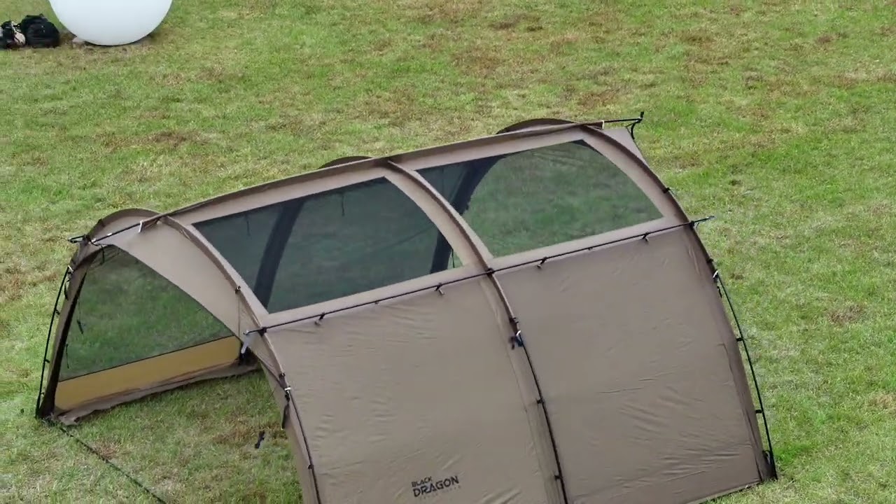 Black Dragon T.M.S ARK tent - YouTube