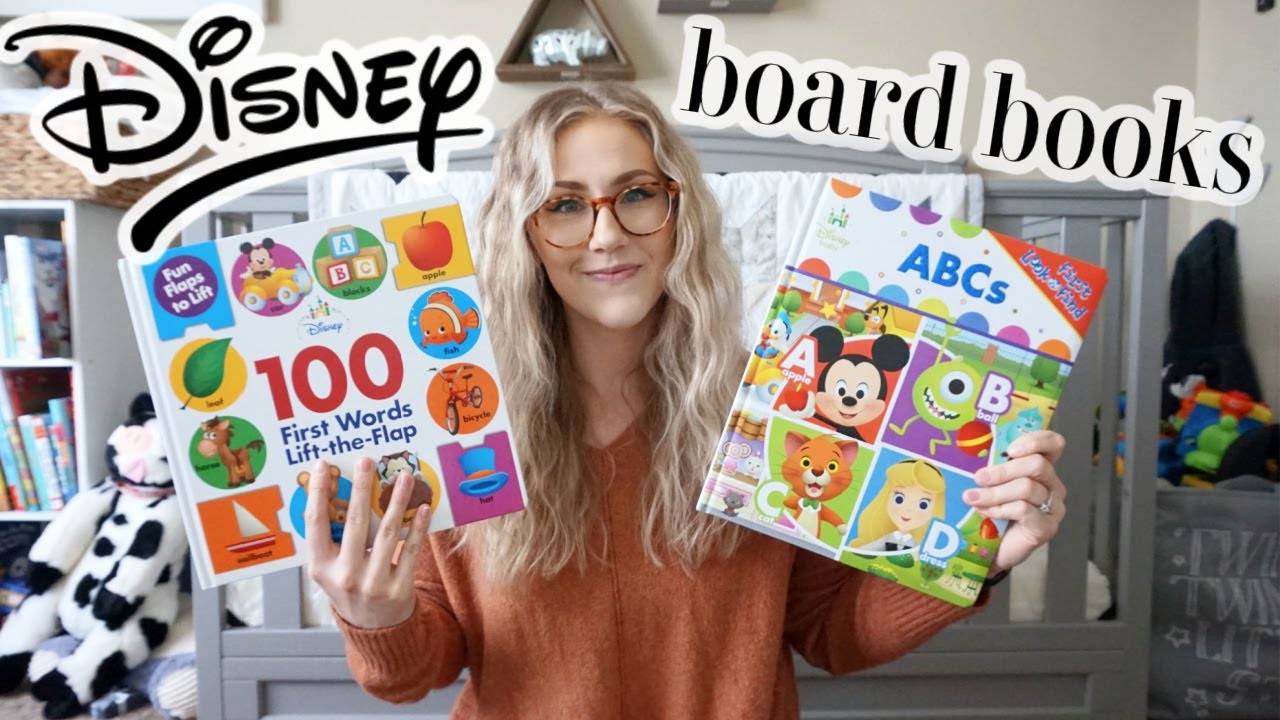 Our Disney Board Book Collection - YouTube