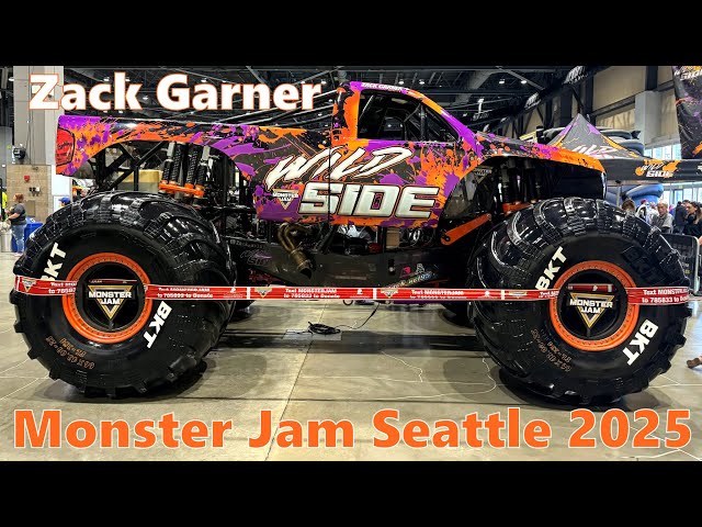 V#524 WILD SIDE - Zack Garner | Pit Party | Monster Jam 2025