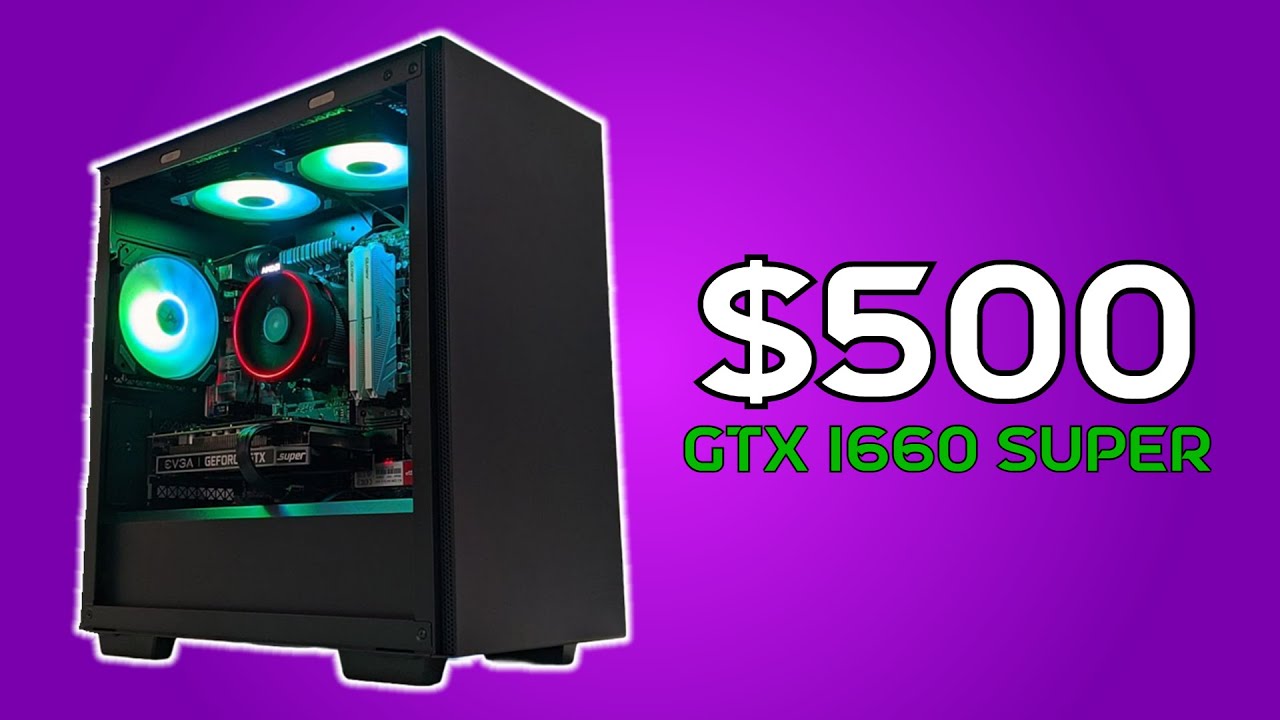 GODLY $500USD Gaming PC Build Guide - GTX 1660 Super & Ryzen 5