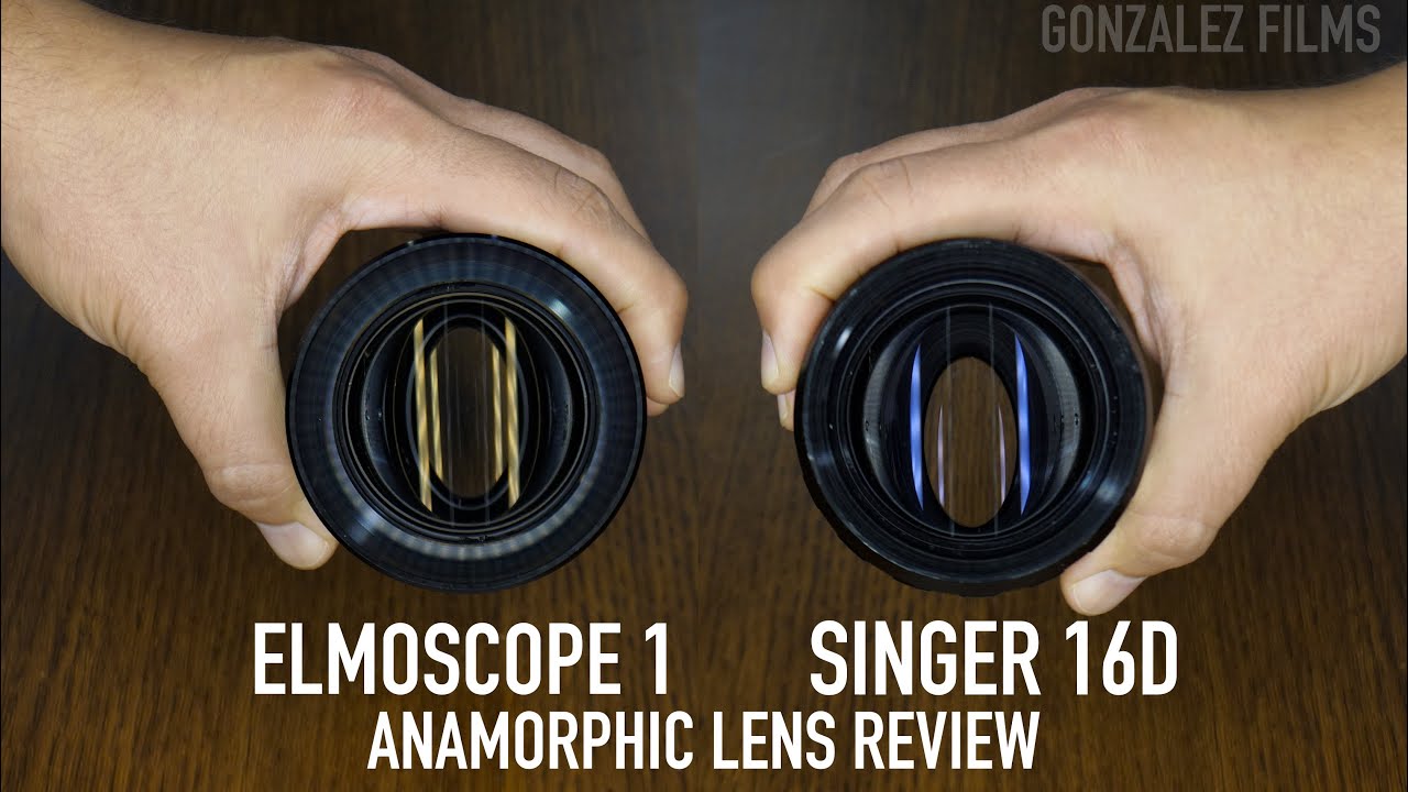 Elmoscope 1 and Singer 16 D Anamorphic lens Review 2021 4k - YouTube