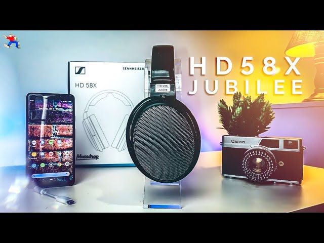 Sennheiser HD58X Jubilee Review - HEADPHONES ON FIRE!!! - YouTube
