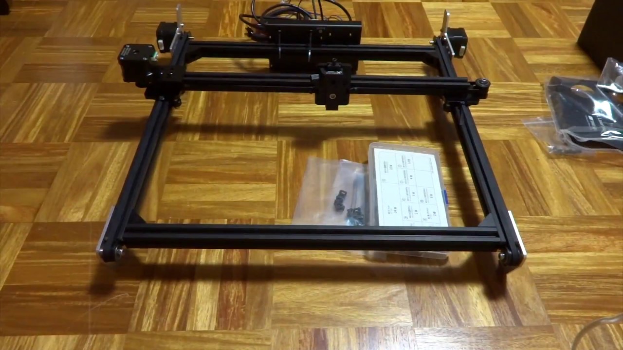 低価格!! 家庭向けレーザー加工機開封!! FABOOL Laser Mini - YouTube