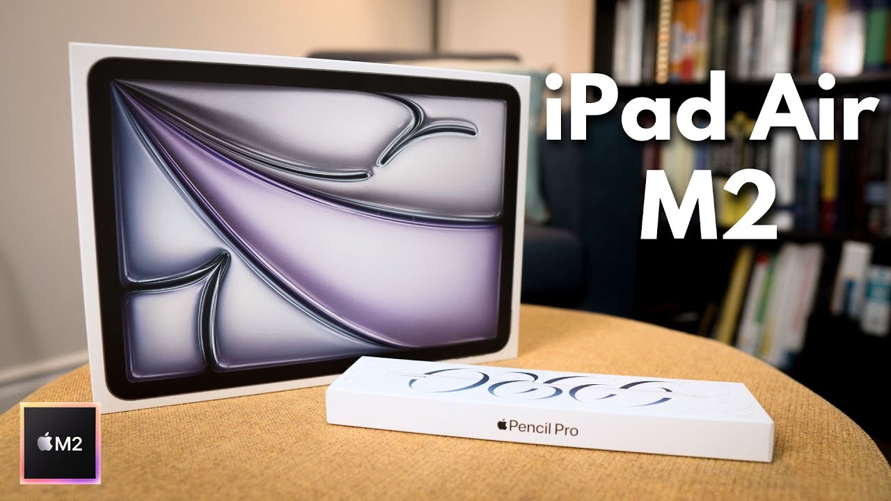 iPad Air M2 Unboxing & Setup (with Apple Pencil Pro) - YouTube