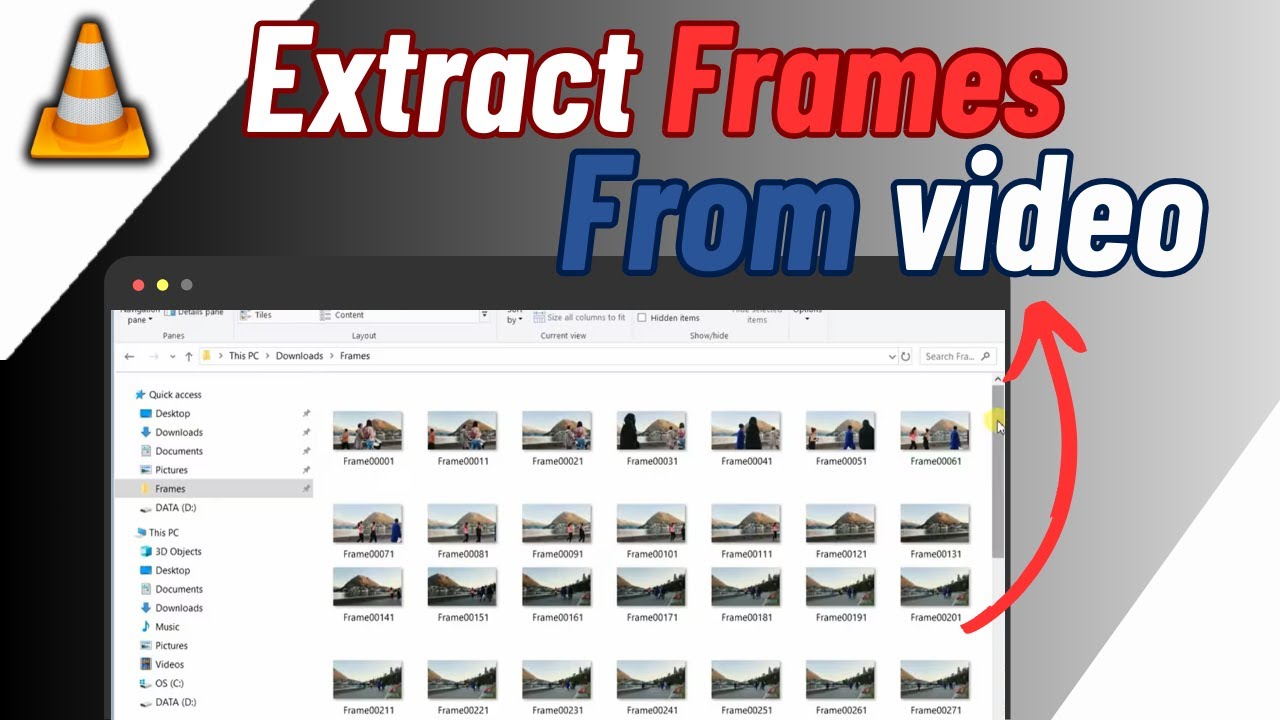 How To Extract Frames From Video With High Quality | Convert Video