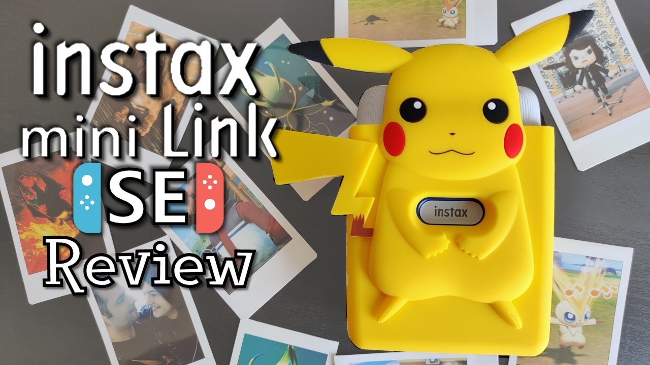 Pokémon instax mini link SE (Nintendo Switch) unboxing and review