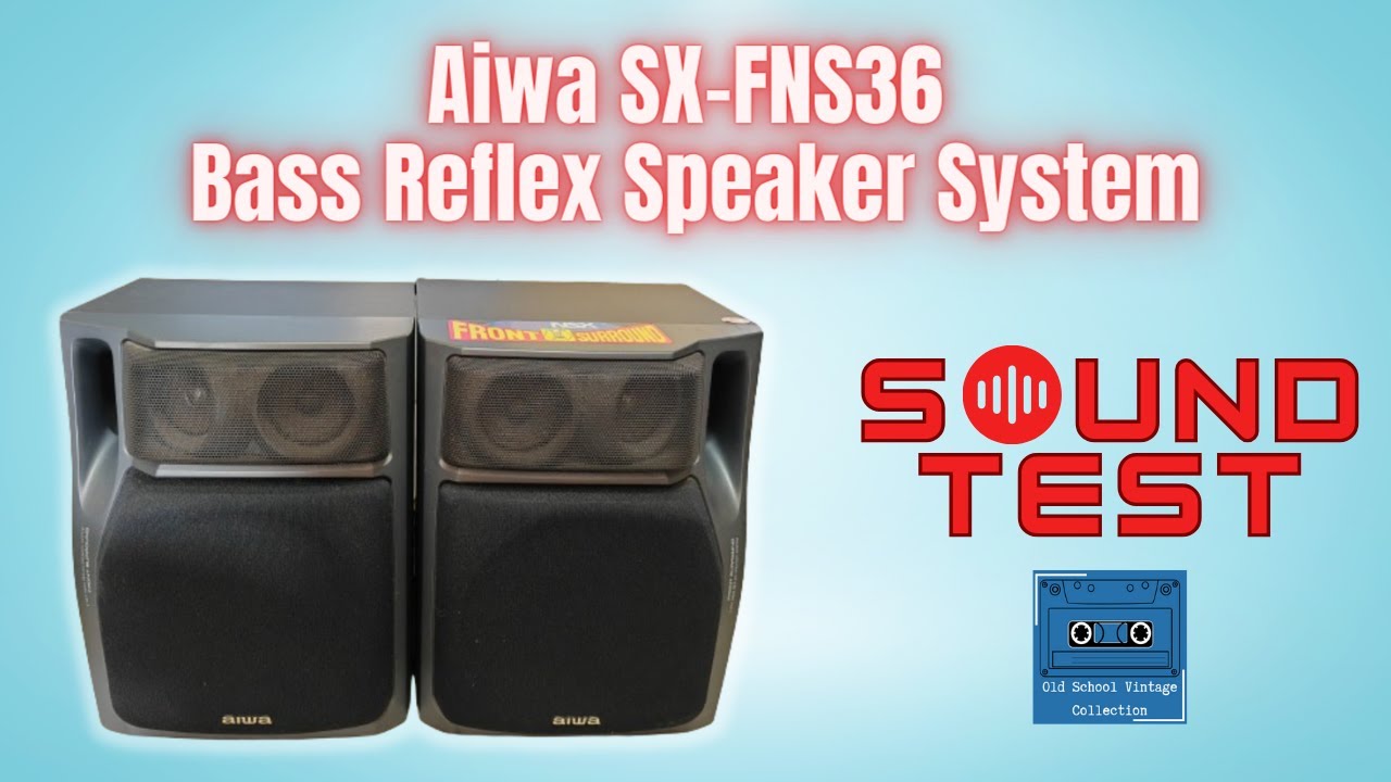 Aiwa SX-FNS36 Build in Surround Speaker Sound Test - YouTube