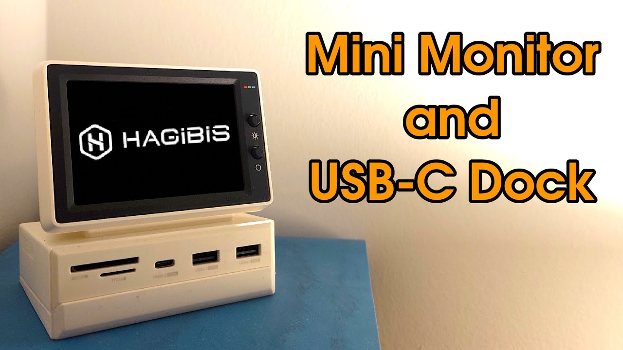 A TINY Monitor with a USB-C Hub | Reviewing the Hagibis Mini
