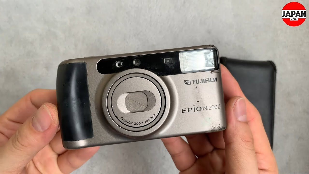 Fujifilm Epion 200Z 30-60mm film camera フィルムカメラ - YouTube