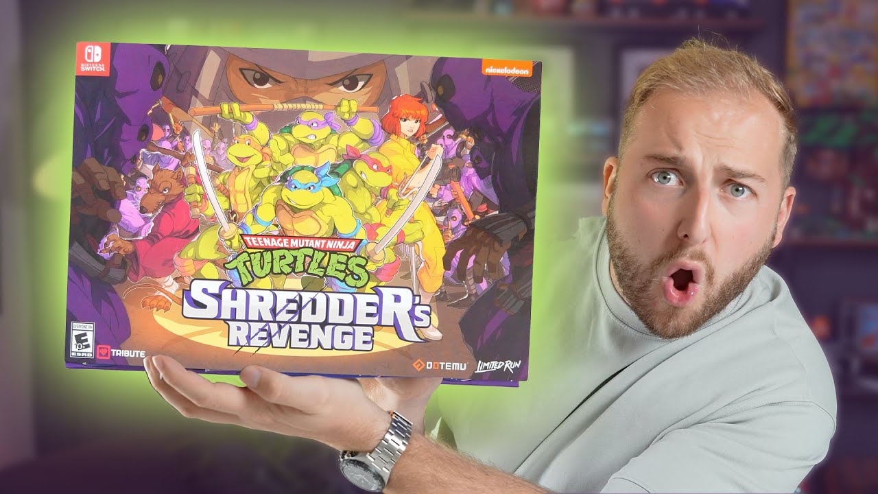 TMNT: Shredder's Revenge RADICAL Edition Unboxing - YouTube