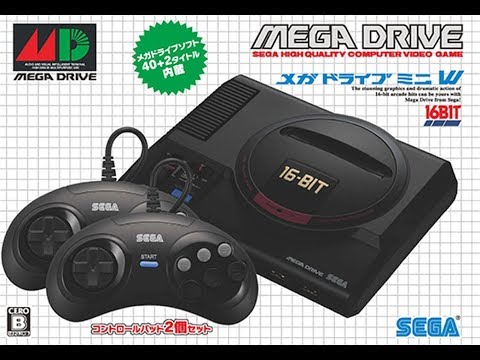 Mega Drive Mini (Japan / Asia Version) Promo Video - YouTube
