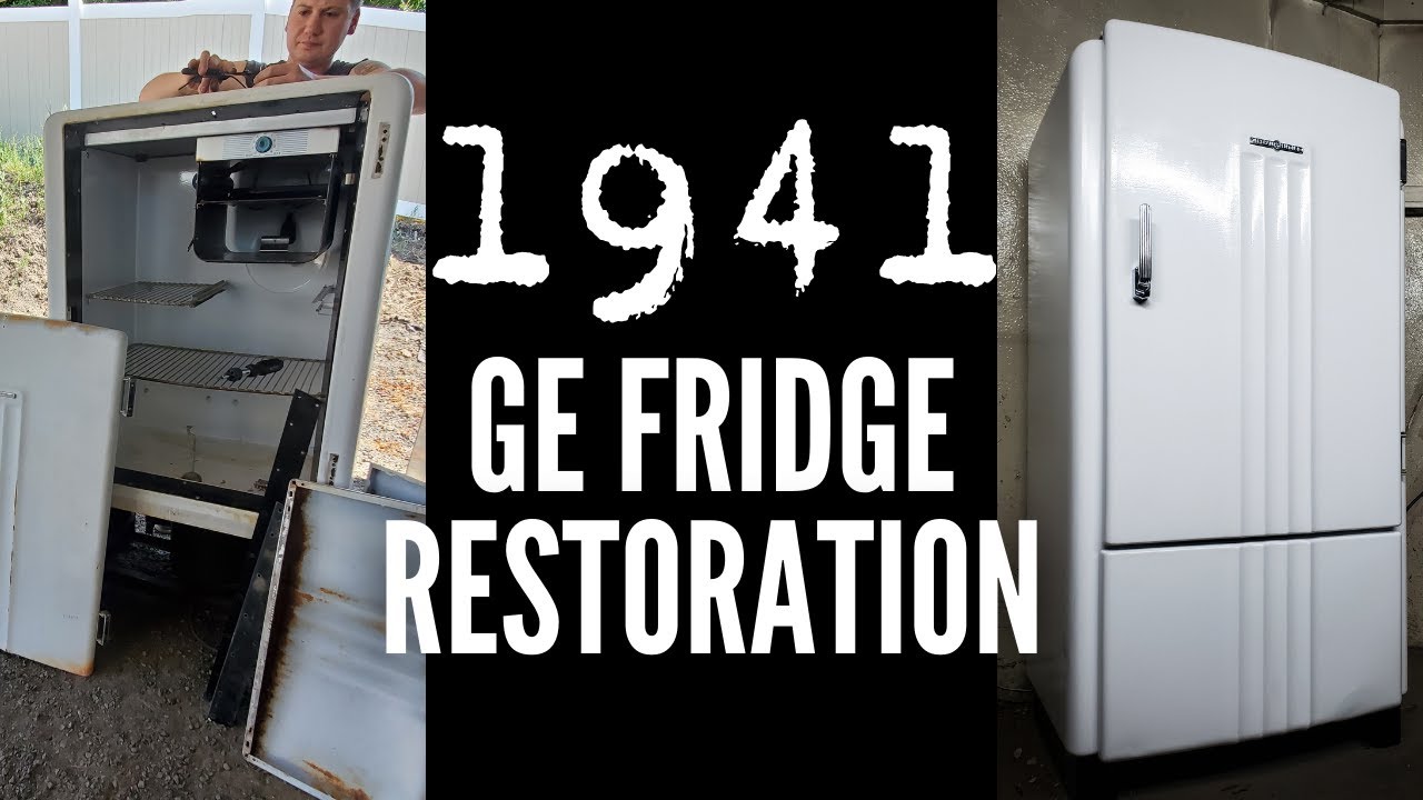 Restoring our 1941 GE Refrigerator 