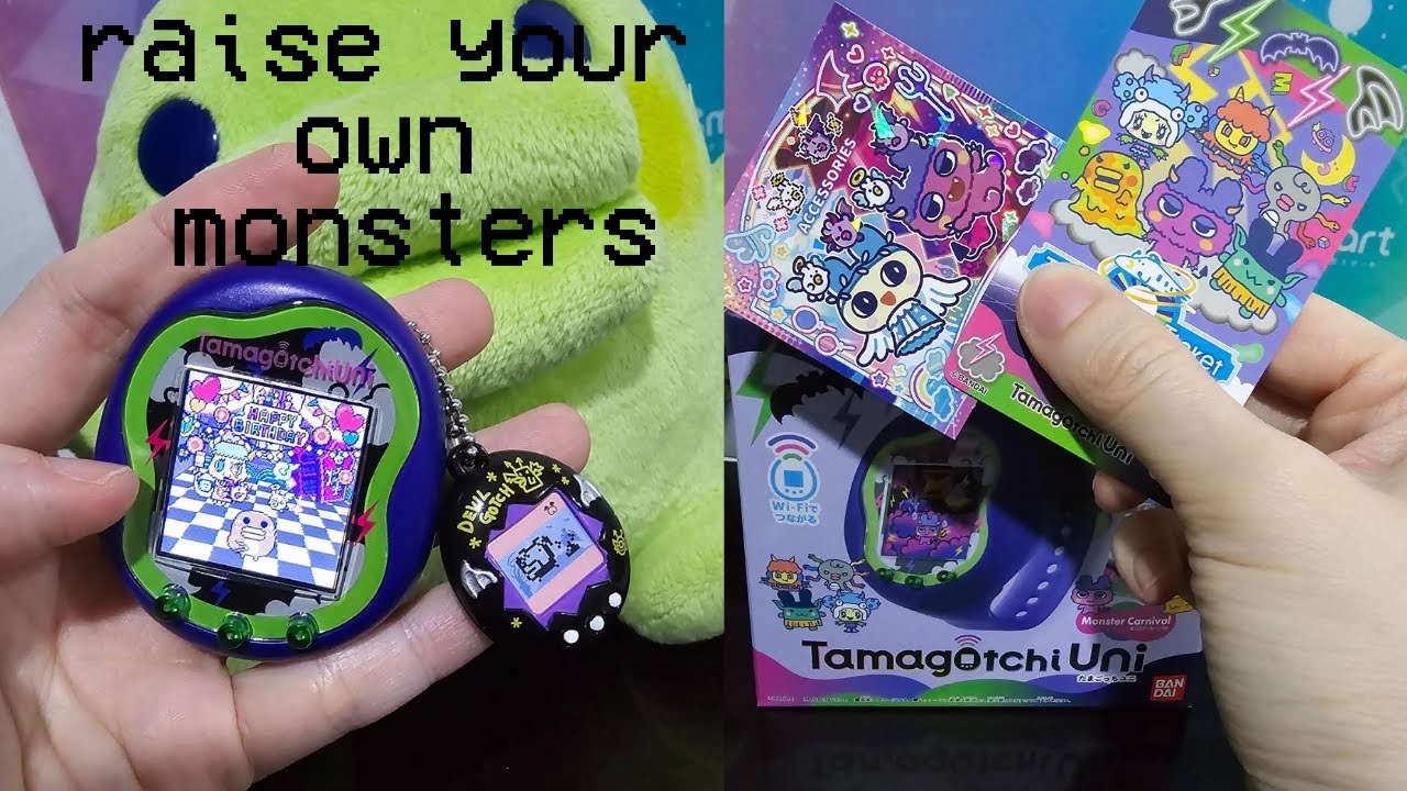 Unboxing Tamagotchi Uni MONSTER tamaverse ticket, new update